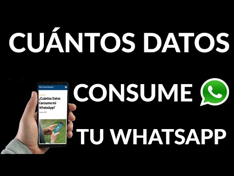 Cuántos Datos Consume mi WhatsApp