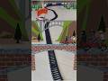 Man with Parachute lands on Railway Bridge | Bridge cartoon | Metro Train Cartoon
