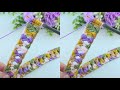 Trendy Tunisian Bandana Tutorial | Unique Layered Stitch  #crochet #knitting