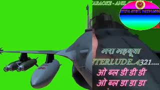 jara tasvir se tu nikalke samne aa karaoke with lyrics