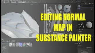 editing normal map inside substance painter