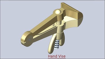 Hand Vise (Solid Edge Tutorial)