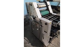 Hamada VS34 | Used Mini Offset Printing Machine 13x18 Single Color | Jindal Offset India | Working