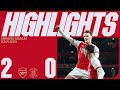 Highlights  arsenal vs luton town 20  odegaard fires us to all three points