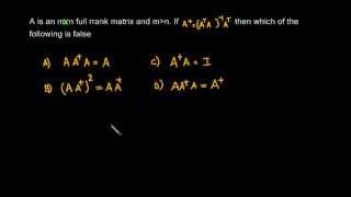 #11 Engineering Maths GATE Previous Paper Matrices