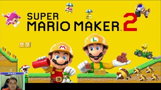 A divertirse con La Banda Mario kart 8 War & Mario Maker 2 No Skip