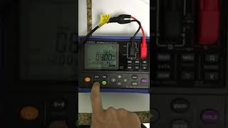 Test Setting เครองวเคราะหแบตเตอร Hioki Bt3554-50