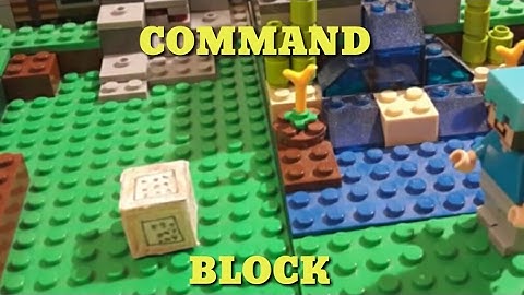 Lego Minecraft: The Command Block | Pig Forday