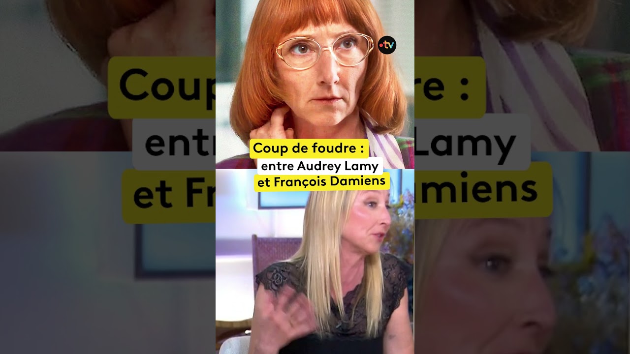 “Je l’aime, j’ai eu un coup de foudre pour François” : Audrey Lamy première fan de François Damiens