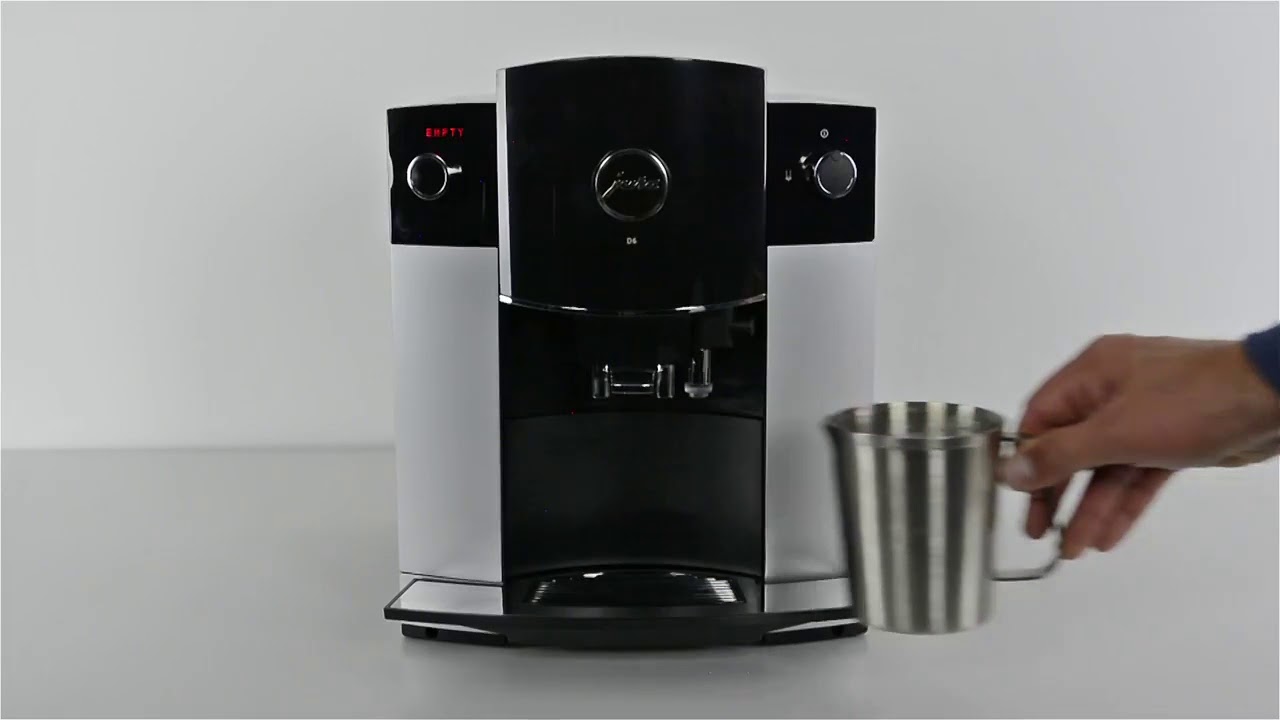 JURA D6 odvápnění kávovaru YouTube