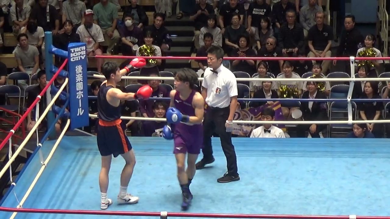 青 2026/7/11 60kg級 明治大 藤森健太 対 立教 片渕岬希 関東大学