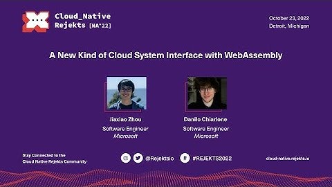 A New Kind of Cloud Native Interface with WebAssembly (SpiderLightning)