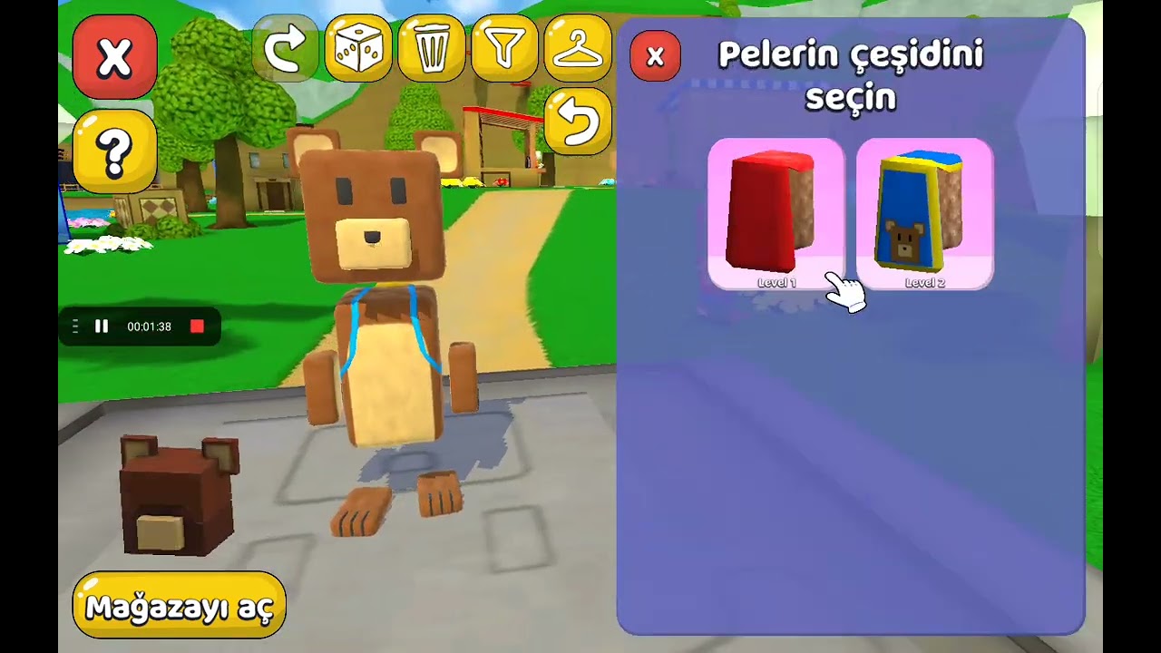 Leopar ayısı nasıl yapılır  gösteriyorum🐆