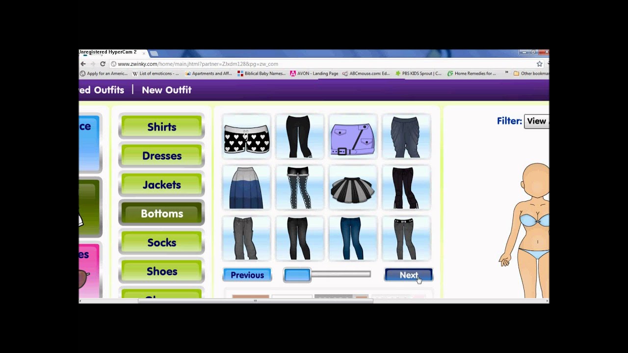 Zwinky Wardrobe - YouTube