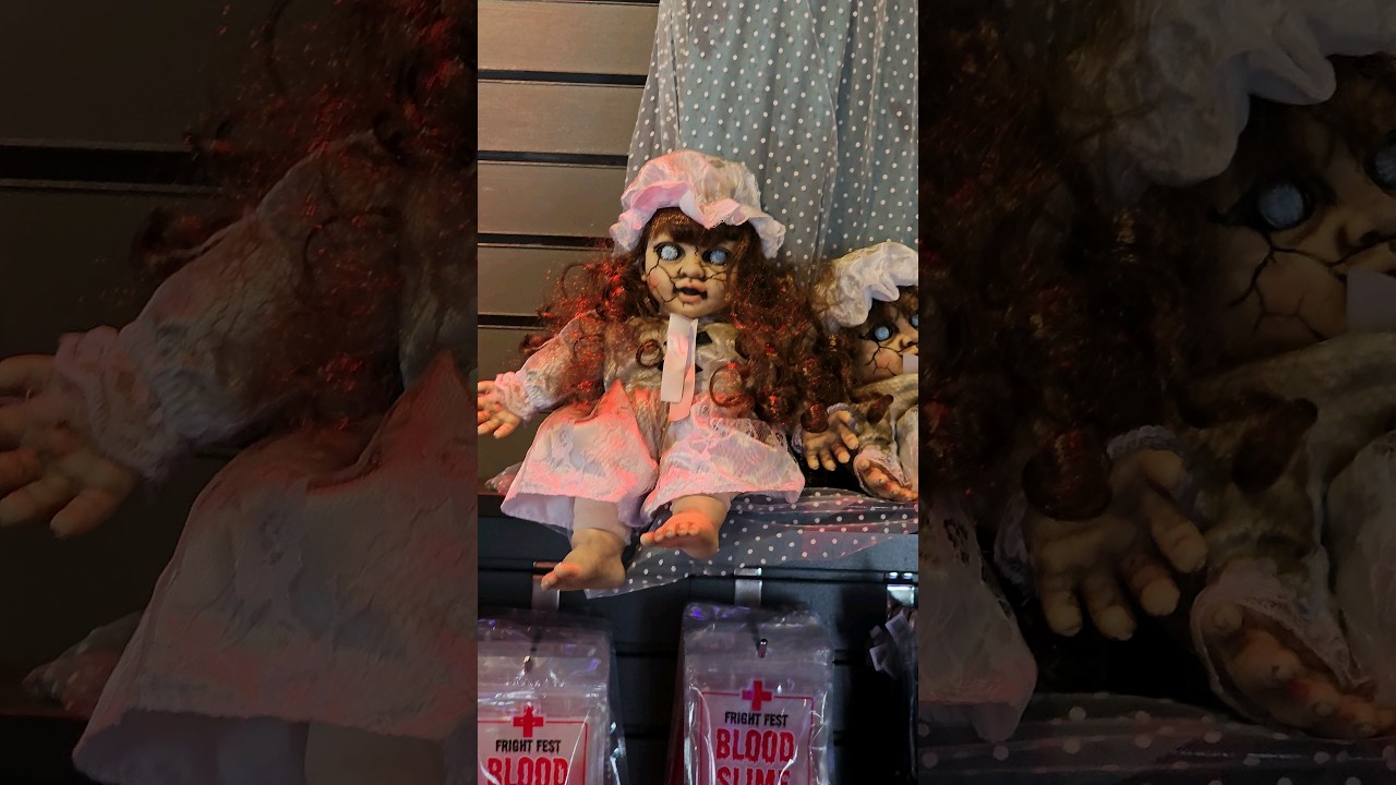 Scary Haunted Creepy Dolls come to LIFE! #dolls