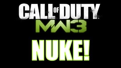 Modern Warfare 3 Nuke! (35-1 Gameplay Commentary)