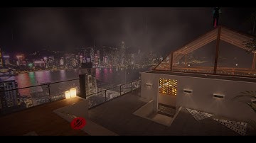 Midnight Rooftop VRChat