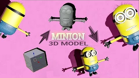 Minion 3D Model in Blender | Part 1 | Blender Tamil Tutorial | VPee Studios