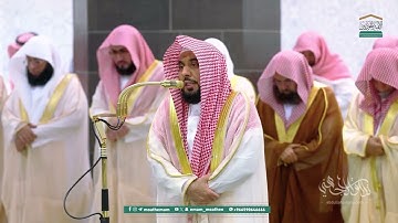 تلاوة من سورتي النور والحجرات للشيخ د. عبدالله الجهني | عشاء 27 رمضان 1446هـ