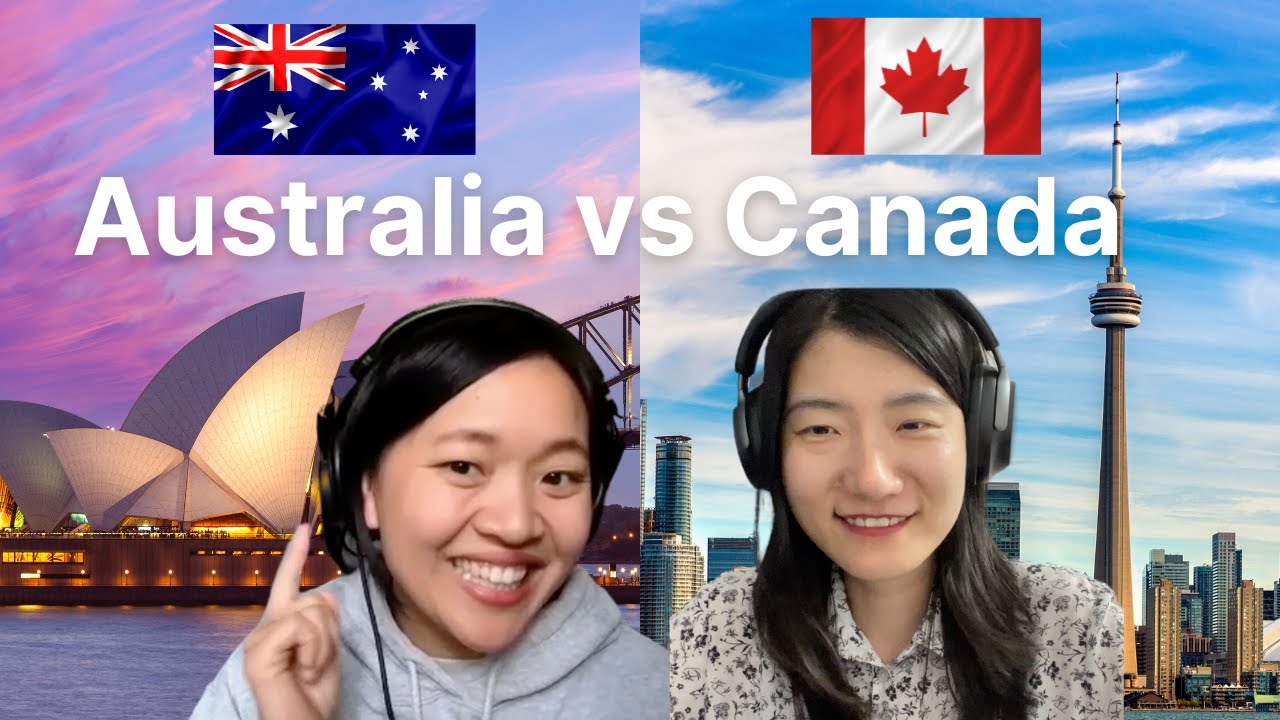 Australia vs Canada🤔 Which is better for living?   