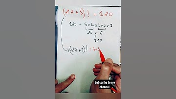 A Nice Factorial Problem #trending #factorial #shortsfeed