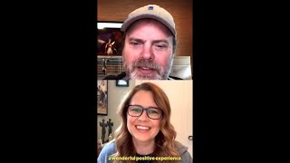 SoulPancake Instagram Live: Rainn Wilson and Jenna Fischer - Hey There, Human!