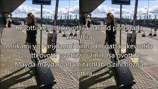 Farrux Xamrayev & Faxriddin - Aeraport Yo'lida |Lyrics| Resimi