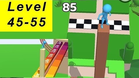 🅾️ Stacky Dash! All level - Android, iOS gameplay (Level 45 - 55 ) Walkthrough gameplay, RGC