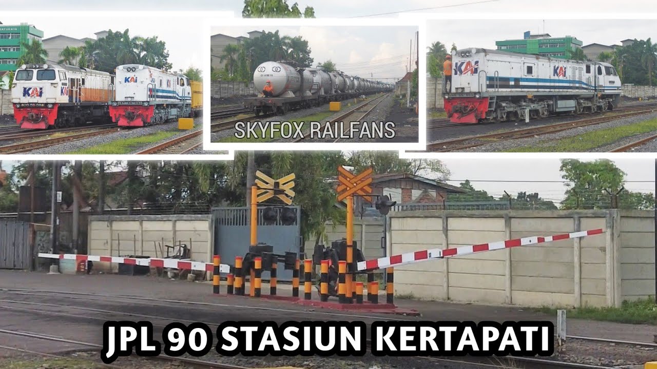 Kesibukan Kereta Api Di JPL 90 Stasiun Kertapati | Edisi Hunting Di Kota Palembang #1