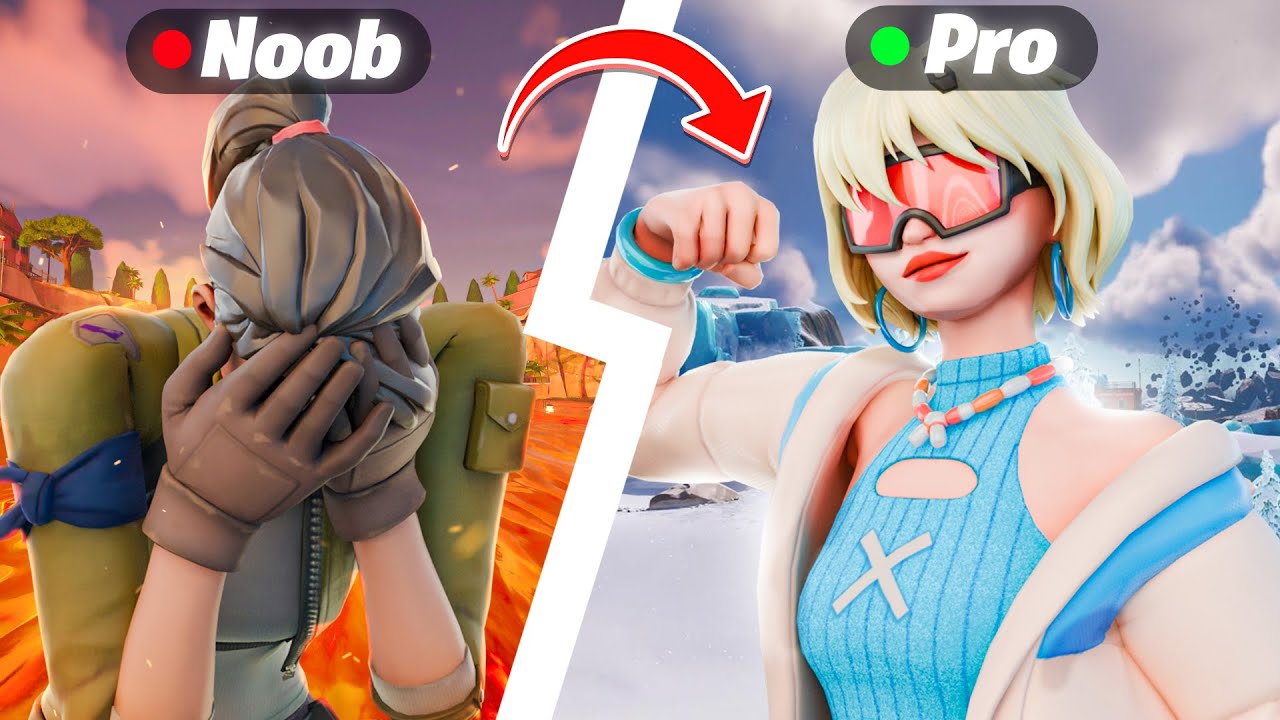 My 1 WEEK Keyboard and Mouse Progression... (Fortnite)