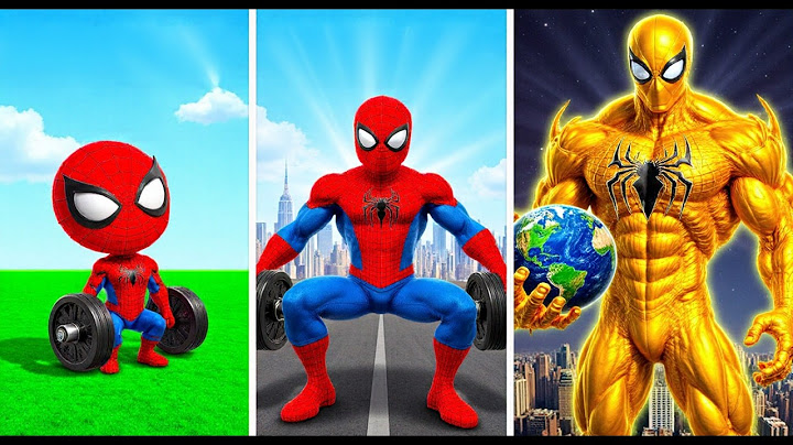 Level 1 to 1,000,000 SPIDERMAN in GTA 5!