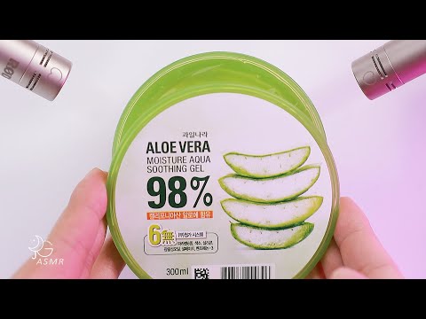 ASMR Guaranteed Tingles Aloe vera🎋 99.9% of You Will Sleep😴💤 1HR (No Talking)