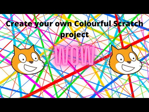 Create your own Colourful lines project in Scratch in 7 minutes!!  :)