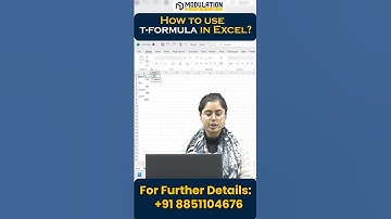 excel | excel tips and tricks | excel hacks | excel formula hacks | t formula #excel #msexcel