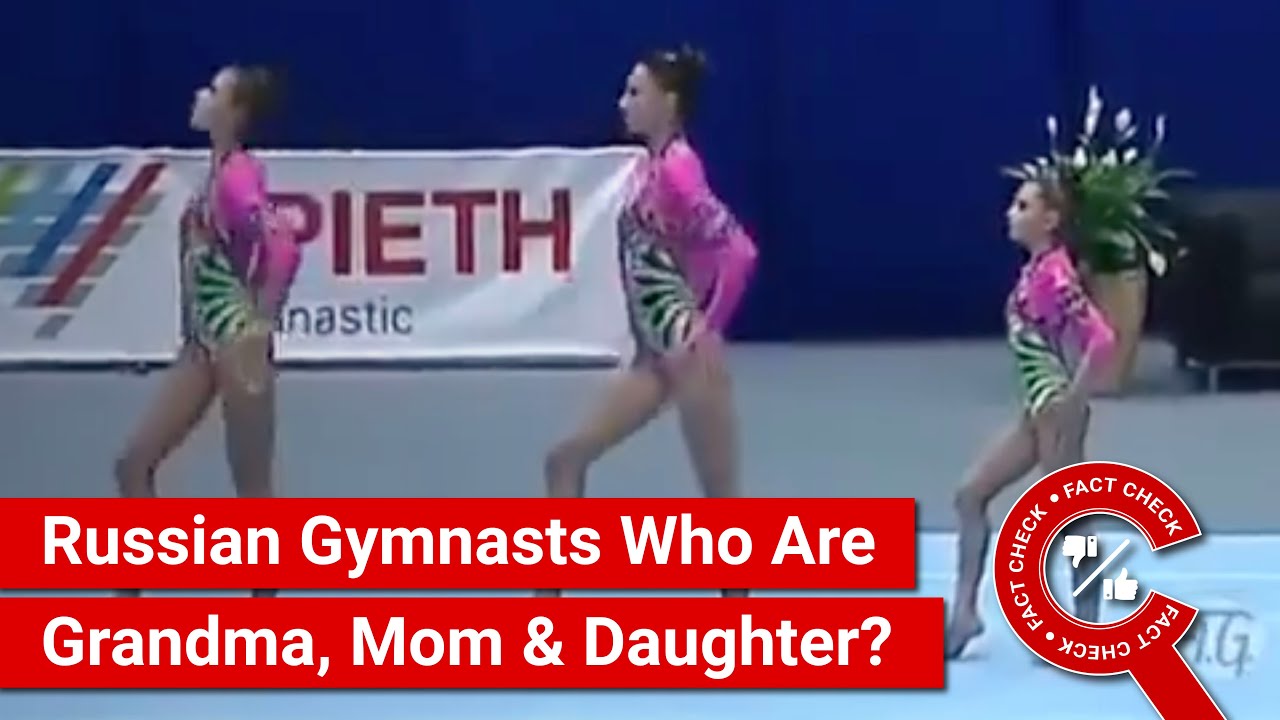 ПРОВЕРКА ФАКТА: вирусное видео демонстрирует семейную гимнастику русской бабушки, матери и дочери?