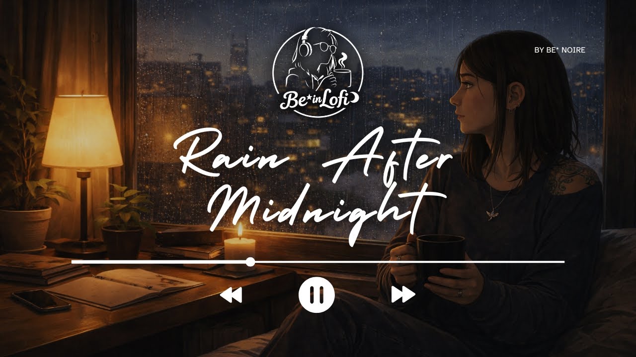 Rain After Midnight ☔ | Lo-Fi Hip Hop, Chillhop & Rainy Night Beats