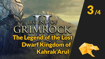 Rex plays Grimrock 2 Mod: The Legend of the Lost Dwarf Kingdom of Kahrak