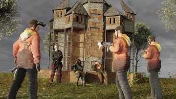 THE FORCE WIPE ZERG WAR - RUST