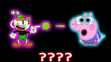 7 THE CUPHEAD SHOW ANIMATION Green Cuphead Fight Sound Variations in 45 Seconds