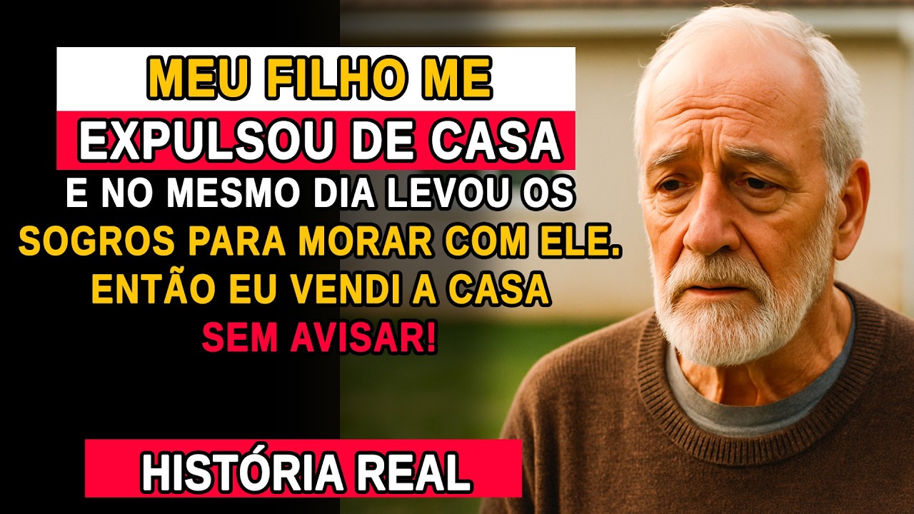 HISTÓRIA REAL DESSE AVÔ👴🏼 MEU FILHO ME TROCOU PELO SOGRO… ENTÃO VENDI A CASA SEM DIZER UMA PALAVRA!