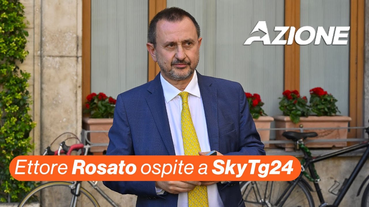 Ettore Rosato ospite a SkyTg24