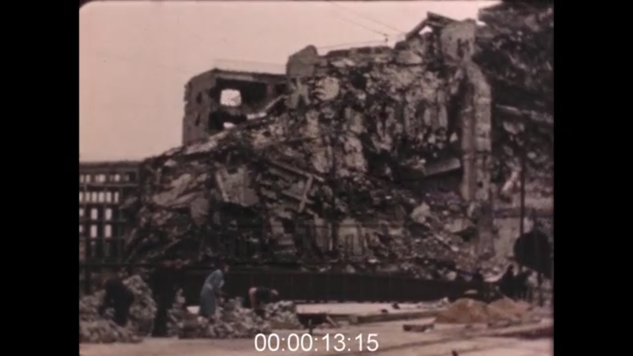 Brick Reclamation, Berlin, 1940s - Film 1091753