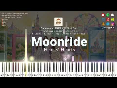 (Easy Piano) Hearts2Hearts (하츠투하츠) - Moonride