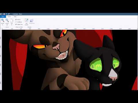 Panic room - ravenpaw speedpaint