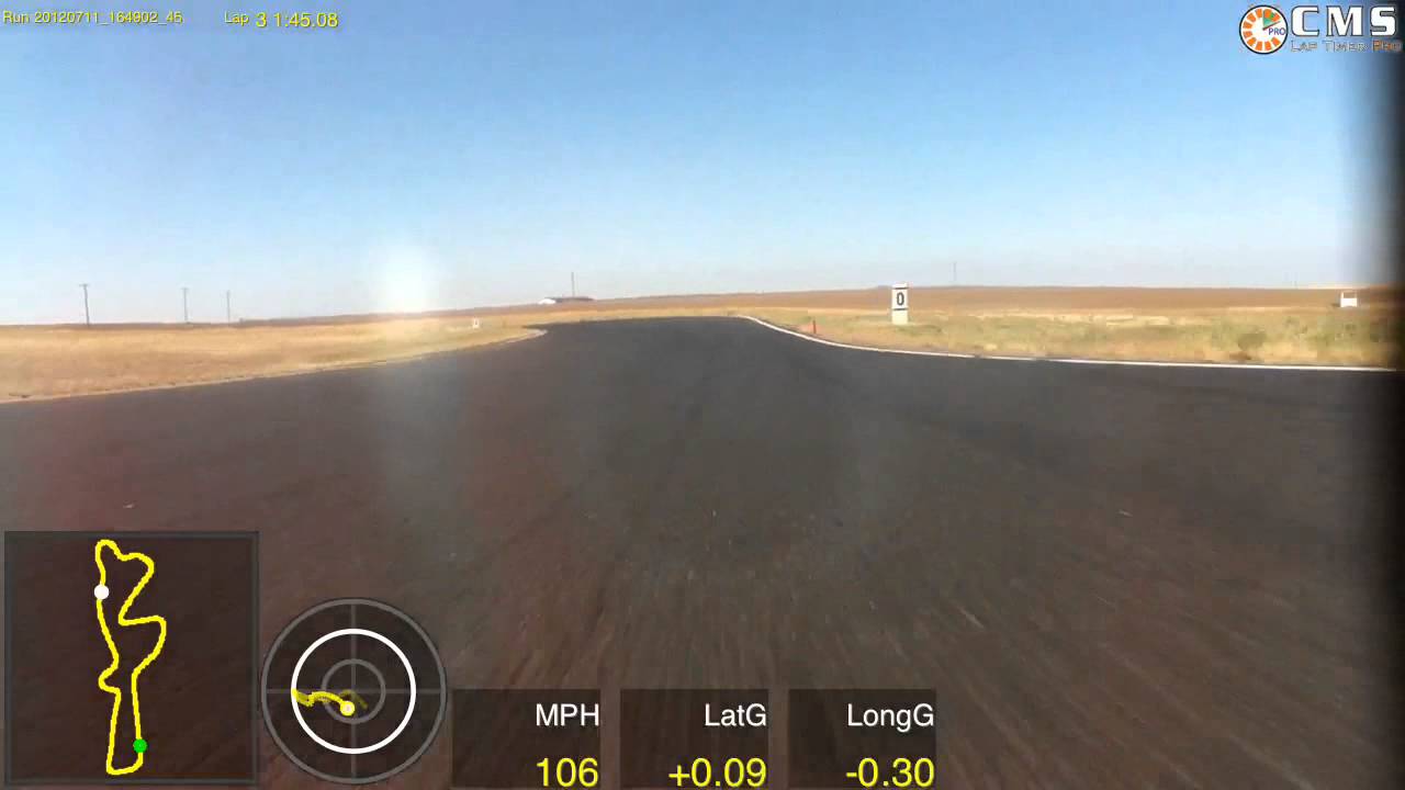 Palatov D4PPS testing at Oregon Raceway with CMS Lap Timer