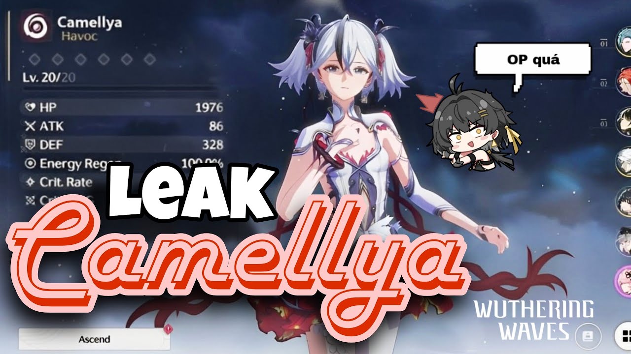 [ Wuthering Waves ] Leak Camellya, bộ skill xịn sò - NgFinn - YouTube