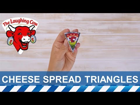 Light Cheddar Cheese Spread Triangle | The Laughing Cow UK