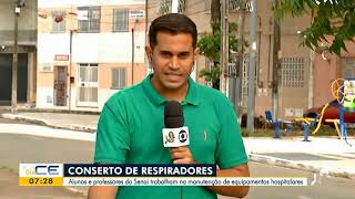 Professores e alunos do Senai Ceará fazem conserto de respiradores @fernandesfernandesfo7584