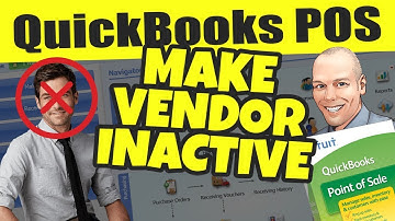 QuickBooks POS: Make Vendor Inactive
