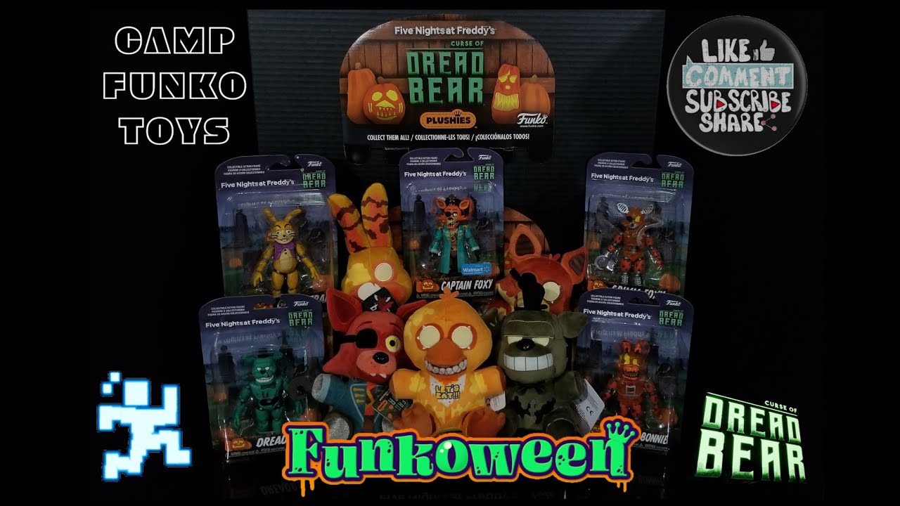  Funko Five Nights at Freddy's Curse of Dreadbear - Captain Foxy  Plush : Toys & Games